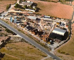 Vista exterior de Nau industrial en venda en Algueña