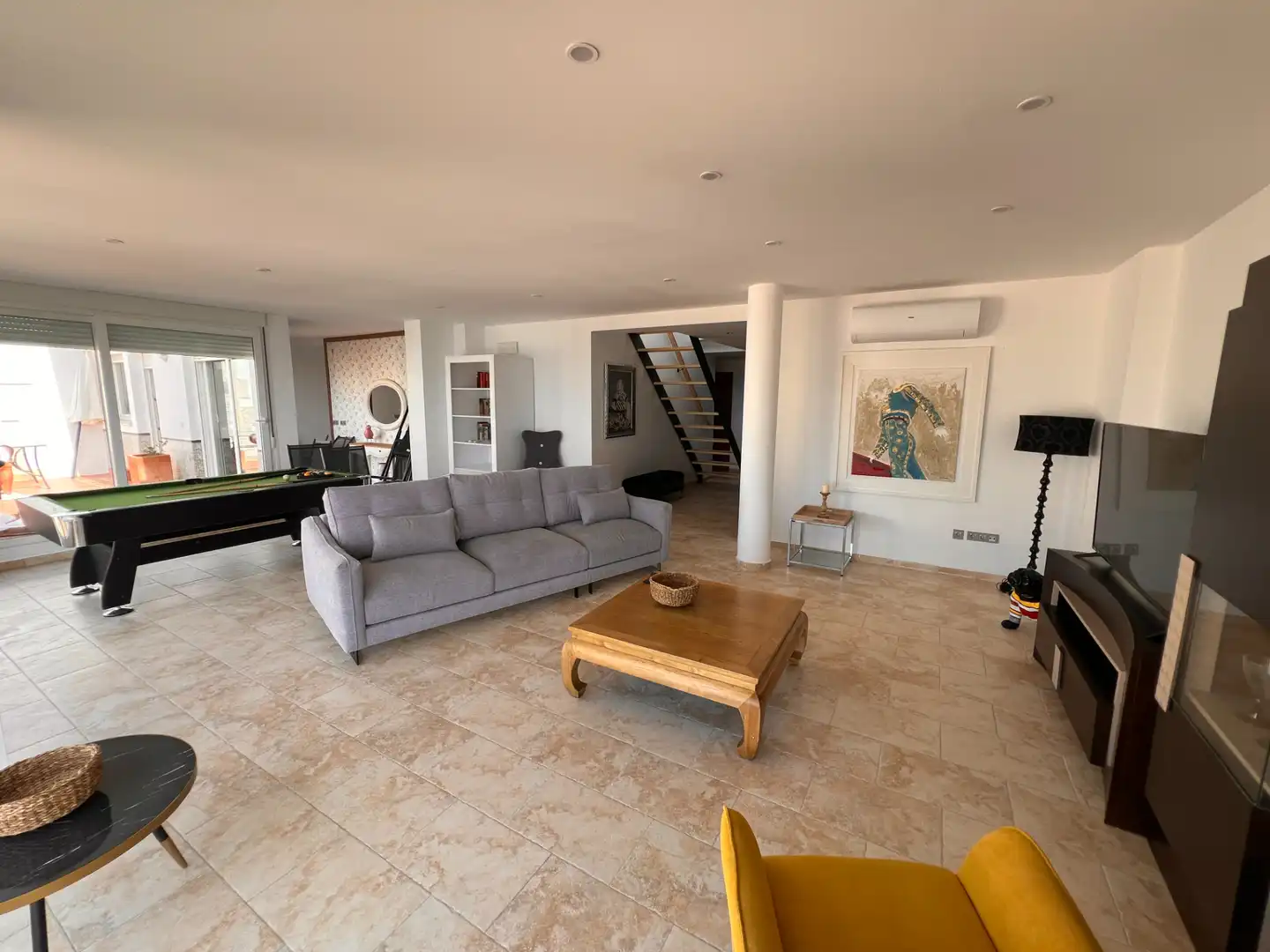 Sala de estar de Ático en venta en Torrox con Terraza, Amueblado y Horno