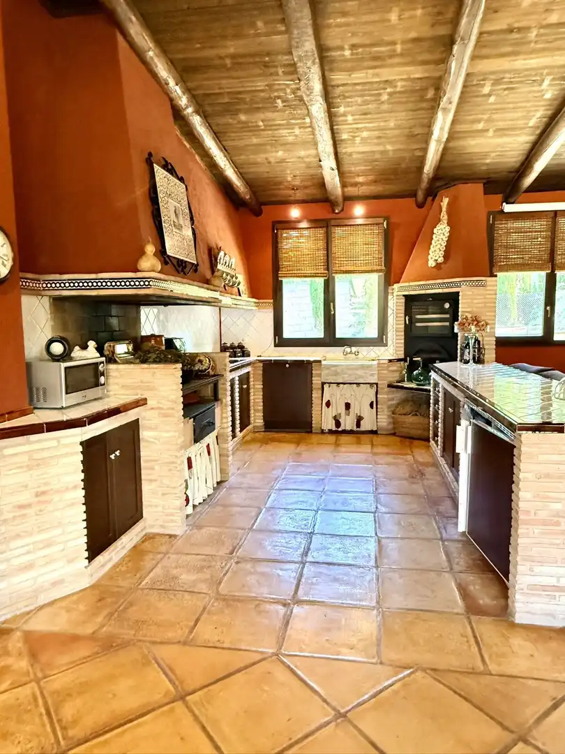 Cocina de Casa o chalet en venta en Cocentaina con Calefacción, Jardín privado y Terraza