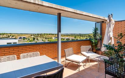 Terrace of Attic to rent in  Madrid Capital  with Air Conditioner and Terrace