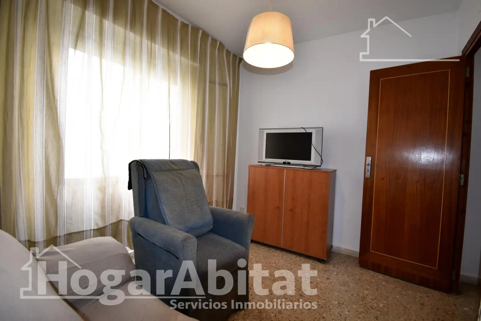 Living room of Flat for sale in Oliva  with Balcony