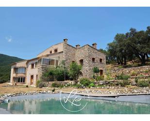 Exterior view of Country house for sale in La Jonquera  with Terrace and Swimming Pool