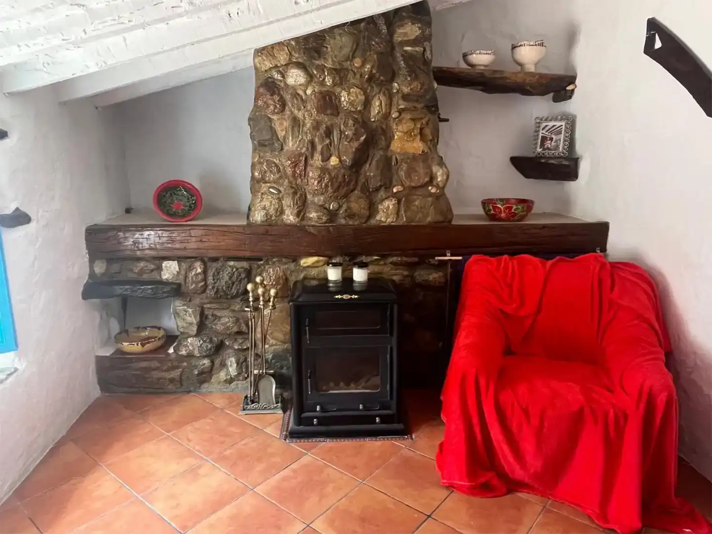 Sala d'estar de Casa o xalet en venda en Taberno amb Aire condicionat