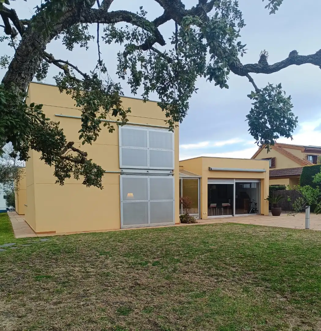 Exterior view of Houses for sale in Sant Esteve de Palautordera  with Air Conditioner, Heating and Private garden