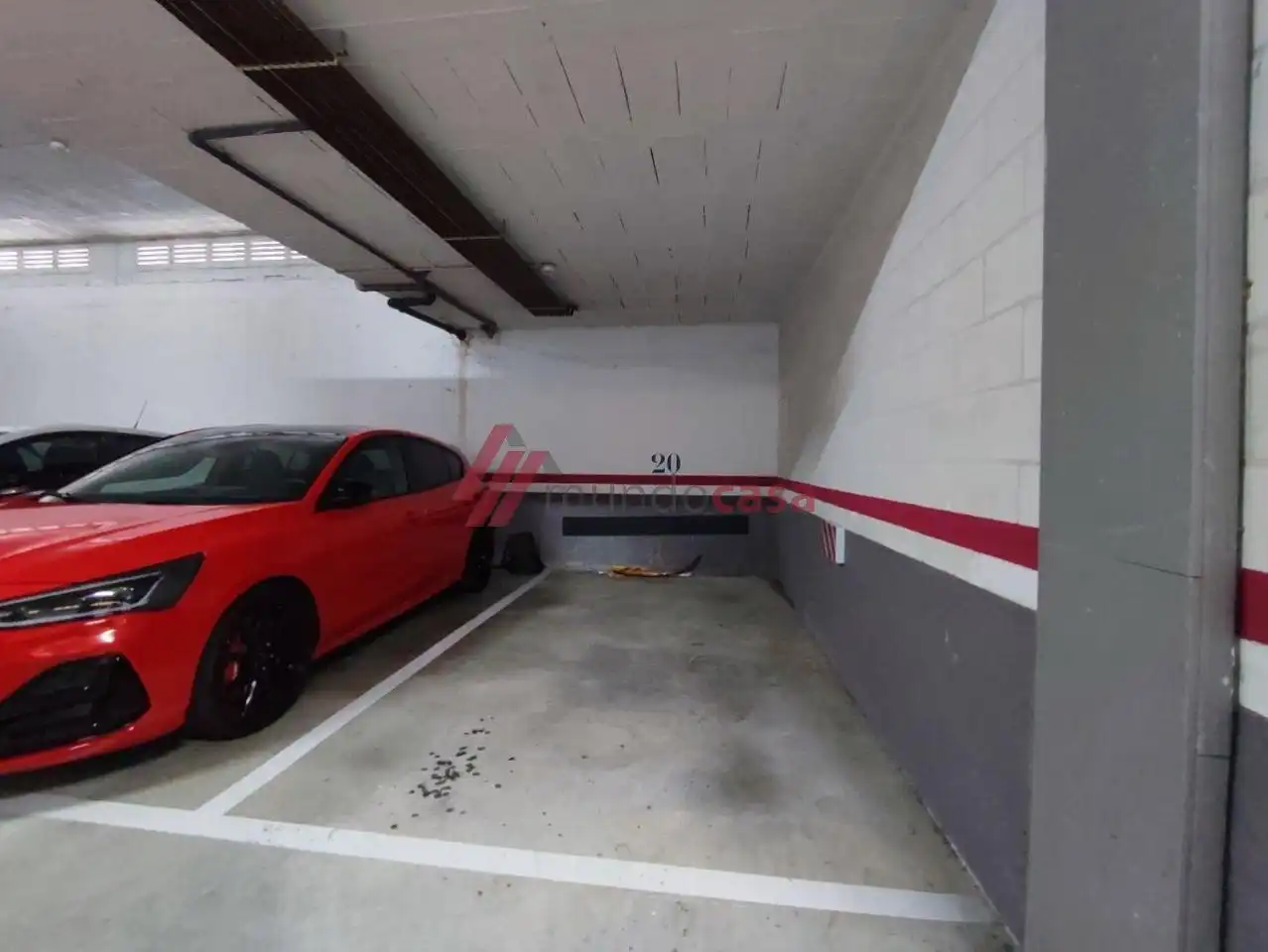 Parking of Flat for rent in Narón  with Heating, Parquet flooring and Storage room