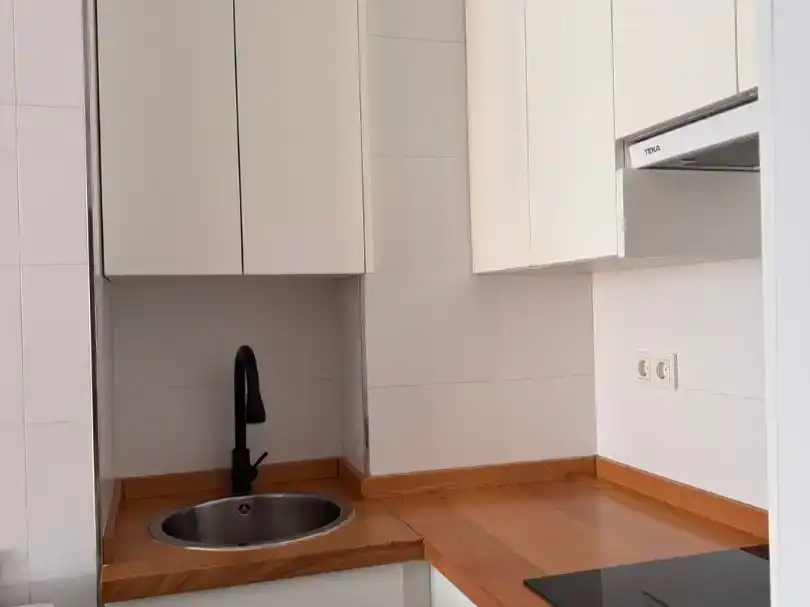 Kitchen of Flat for sale in Santander  with Balcony