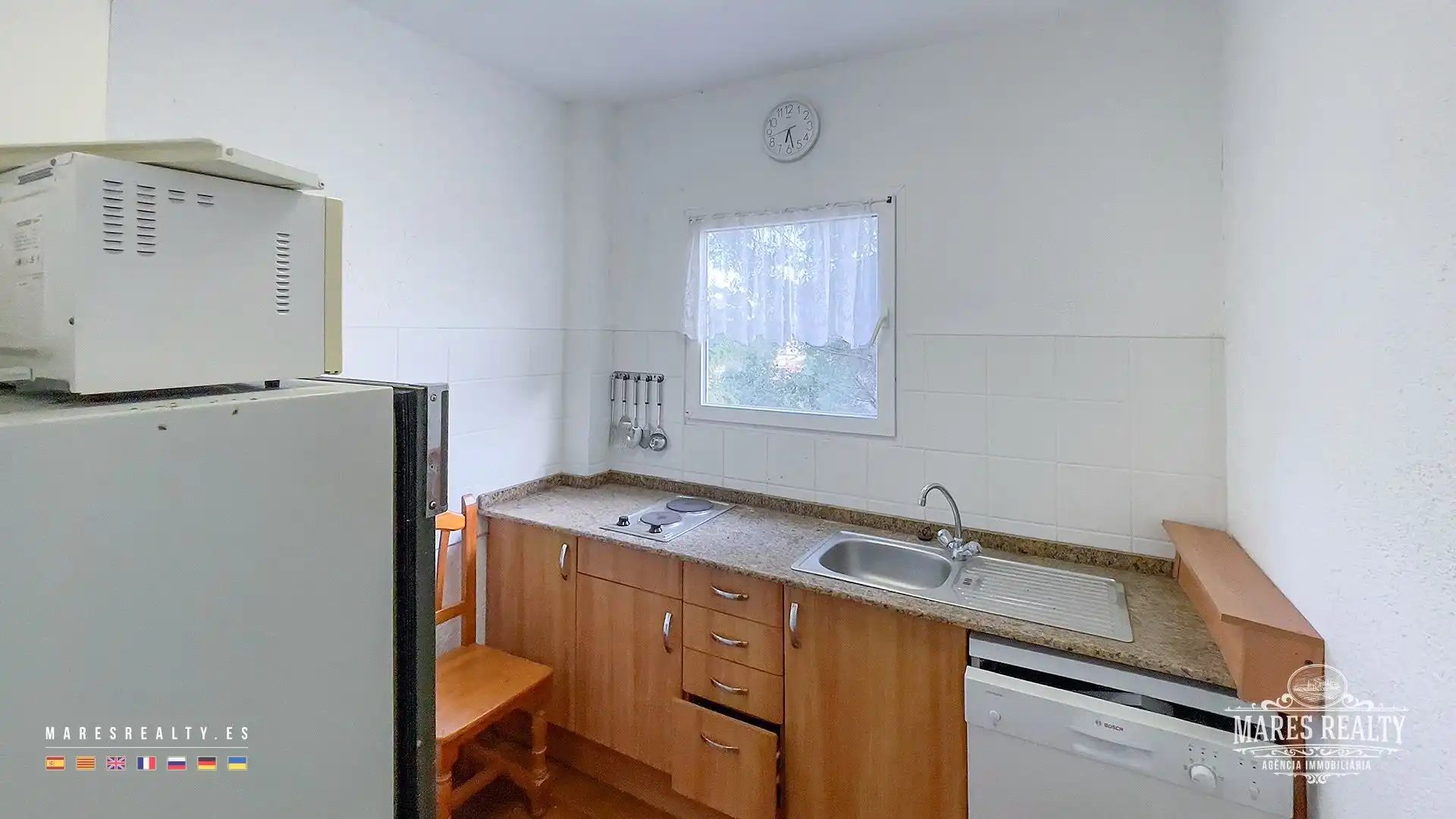 Cuina de Casa o xalet en venda en Lloret de Mar amb Calefacció, Jardí privat i Terrassa