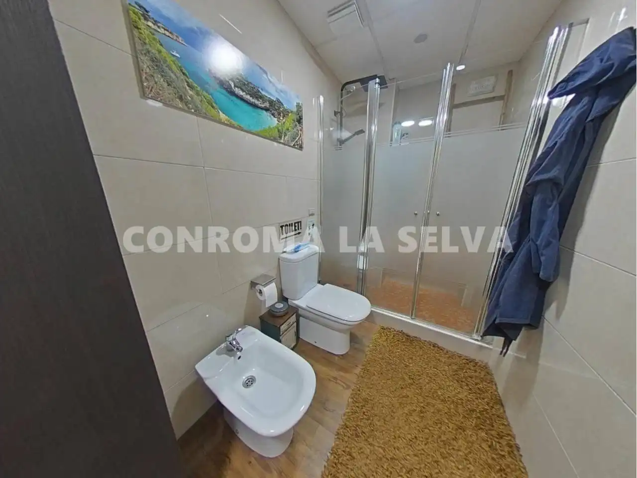 Bathroom of Flat for sale in Lloret de Mar  with Private garden, Parquet flooring and Terrace