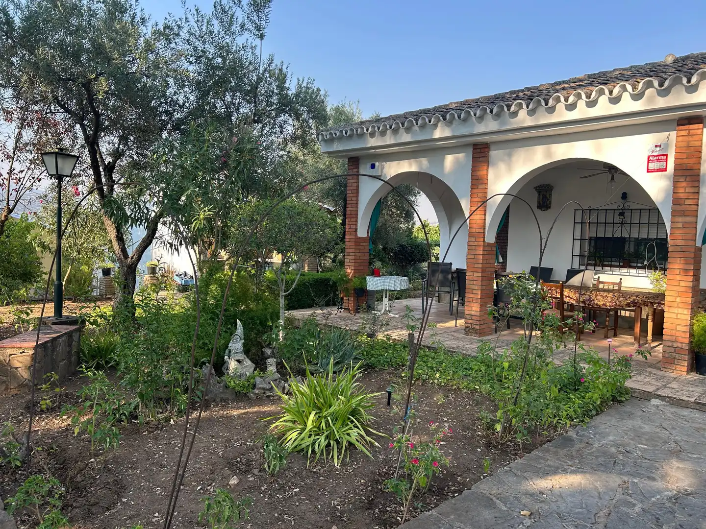 Garden of Country homes for sale in Ronda  with Air Conditioner, Private garden and Furnished