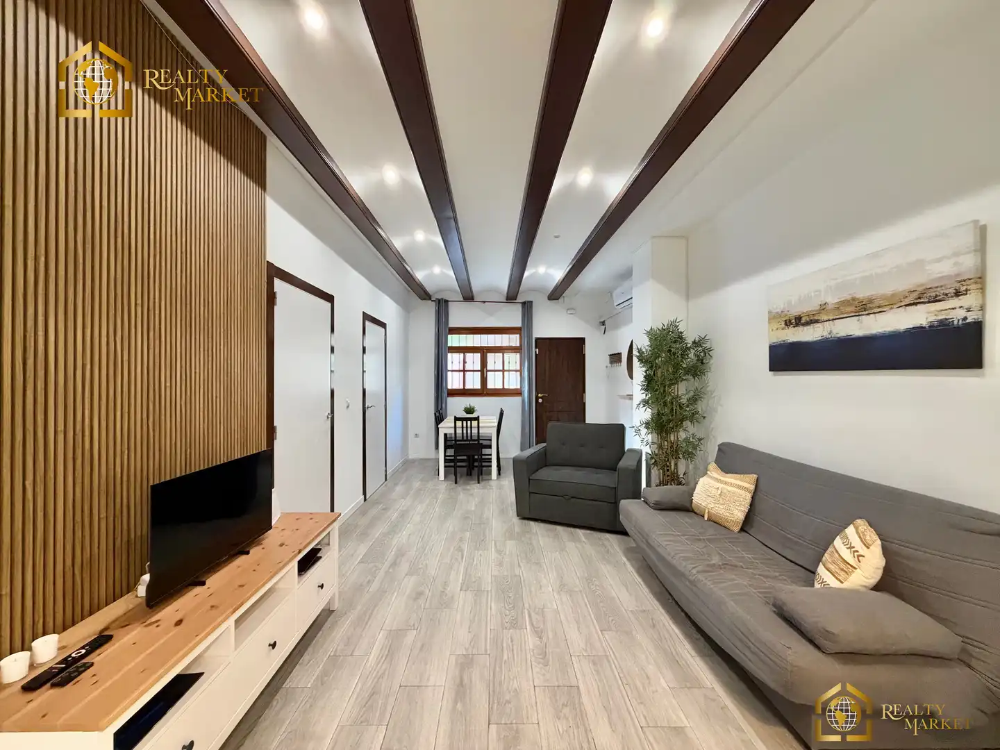 Sala d'estar de Planta baixa de lloguer en Poblats Marítims