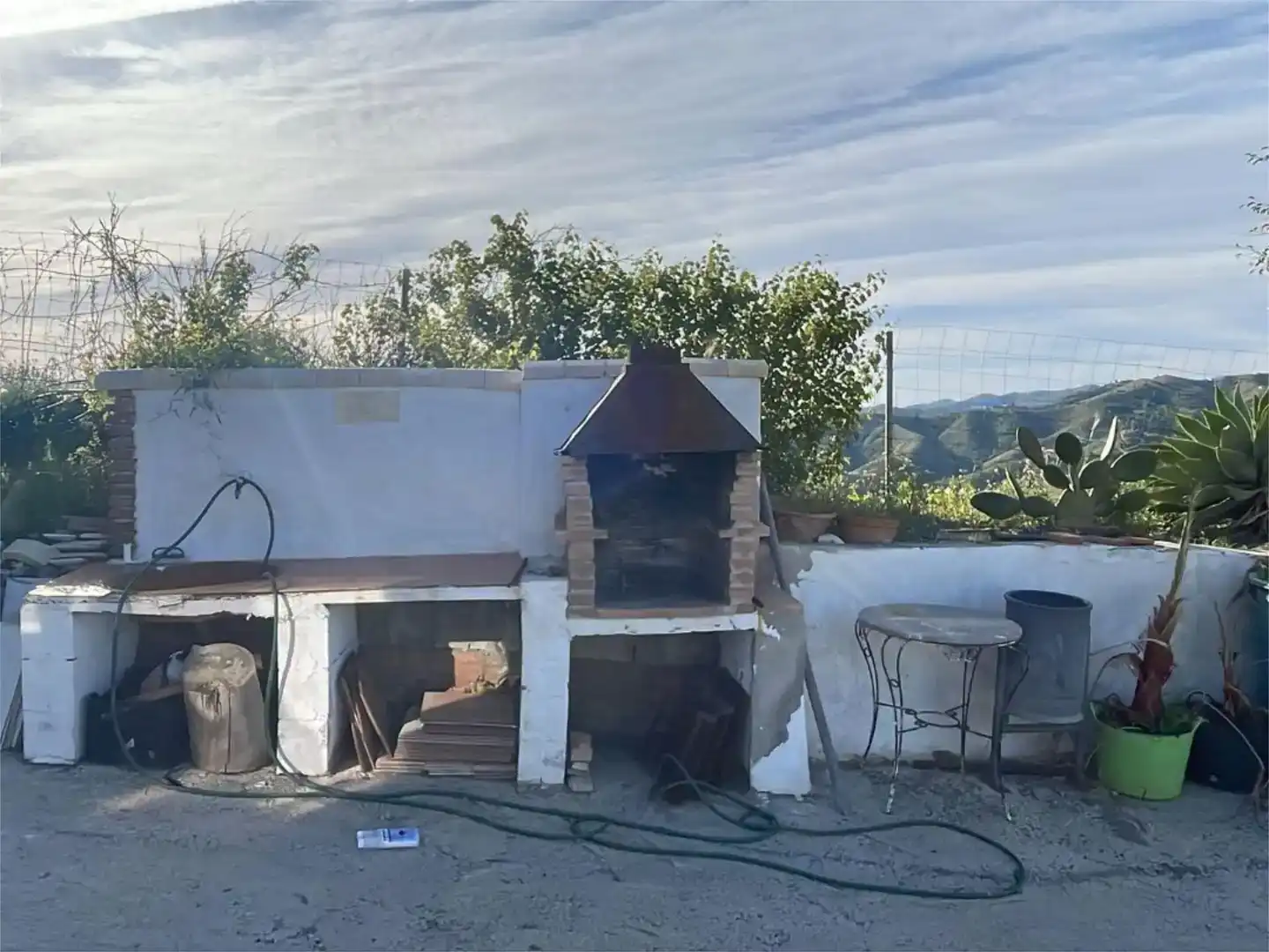 Jardí de Finca rústica en venda en El Borge amb Piscina i Balcó