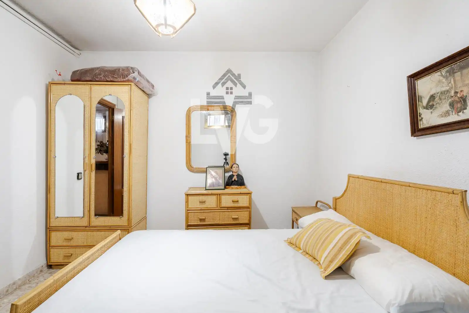 Schlafzimmer von Haus oder Chalet zum Verkauf in Fuente El Saz de Jarama mit Heizung, Möbliert und Ofen