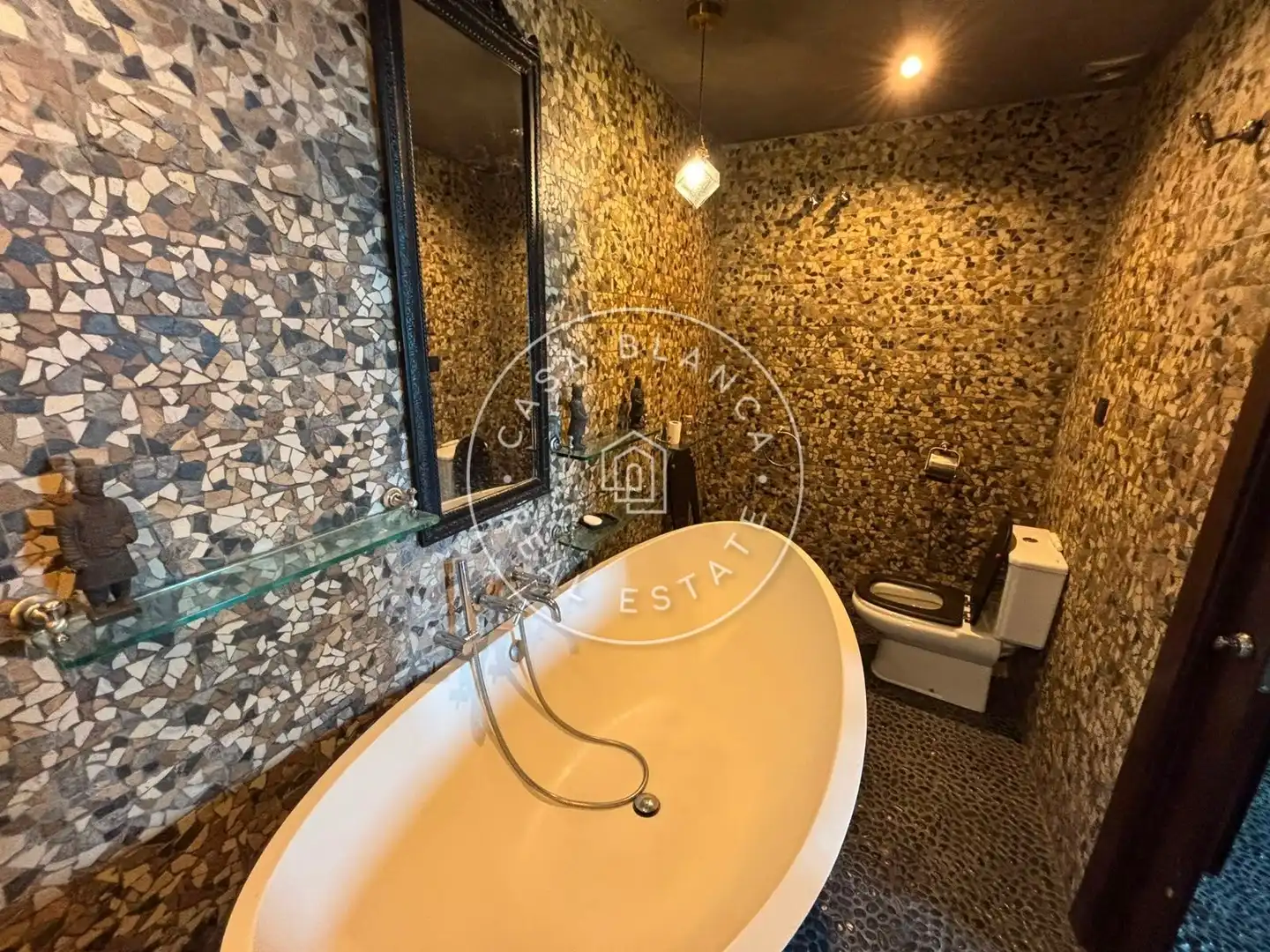 Baño de Casa o chalet en venta en Lloret de Mar con Aire acondicionado, Calefacción y Jardín privado