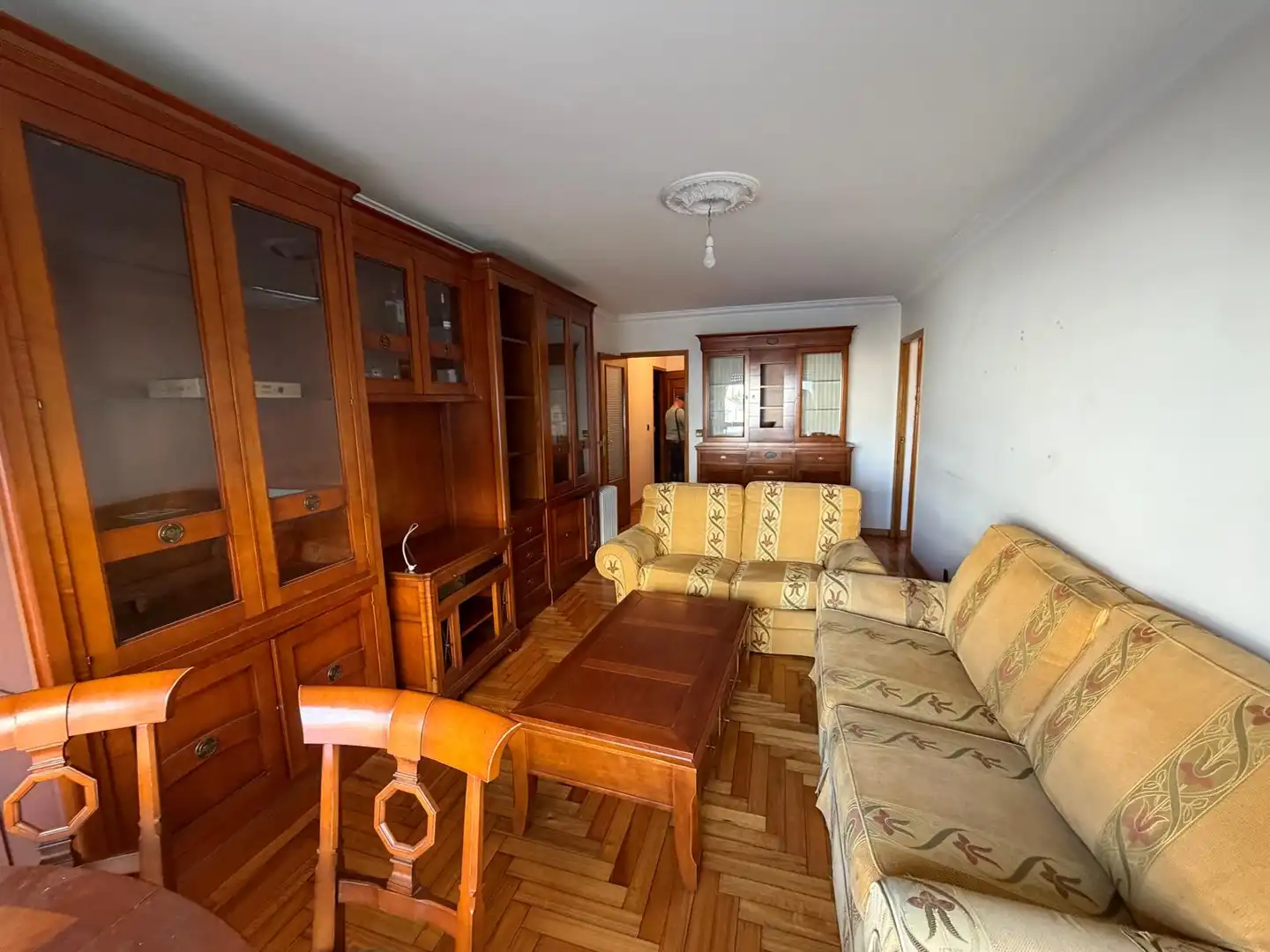 Sala de estar de Piso en venta en Vigo  con Trastero y Balcón