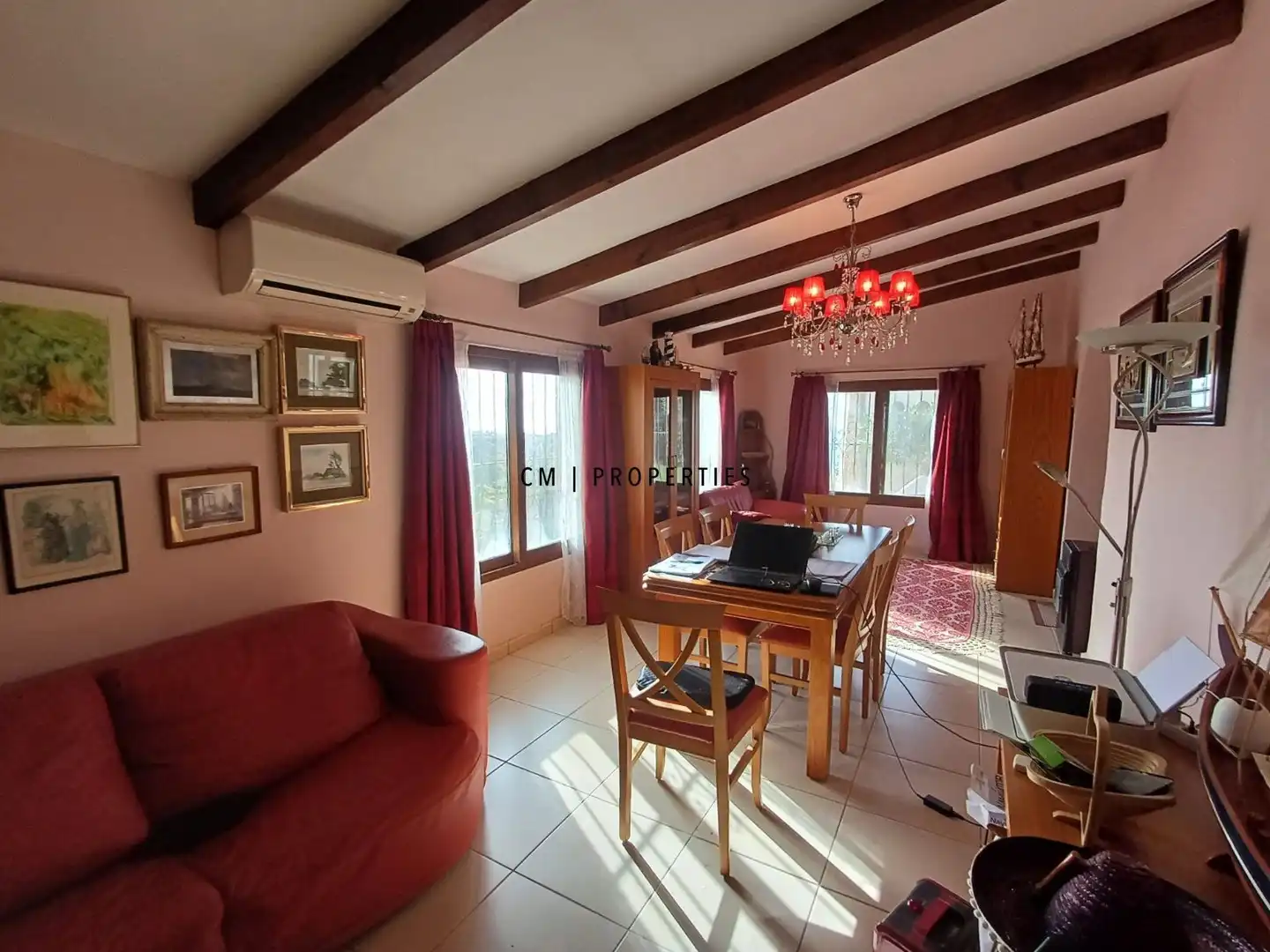 Esszimmer von Wohnung zum Verkauf in Benitachell / El Poble Nou de Benitatxell mit Klimaanlage, Terrasse und Schwimmbad