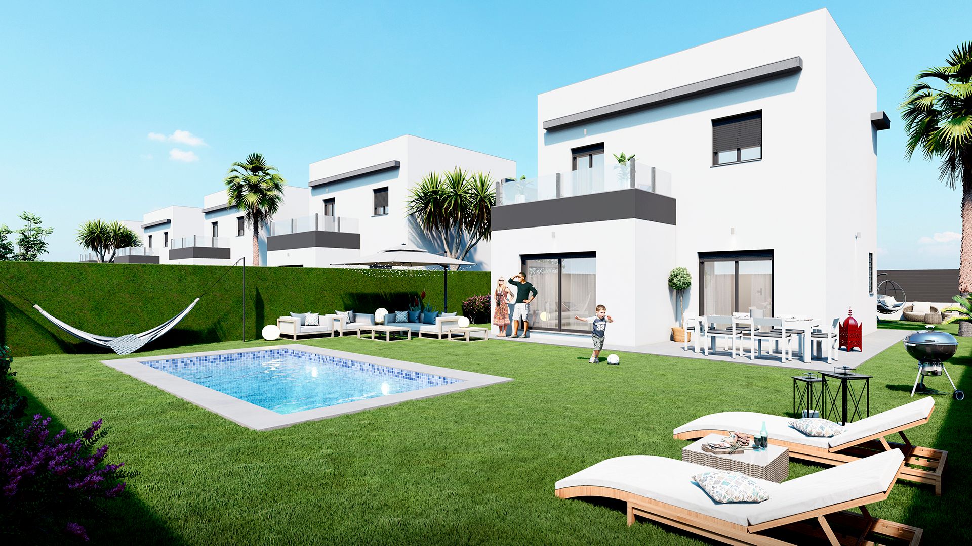 Garden of House or chalet for sale in La Rinconada  with Private garden, Terrace and Swimming Pool