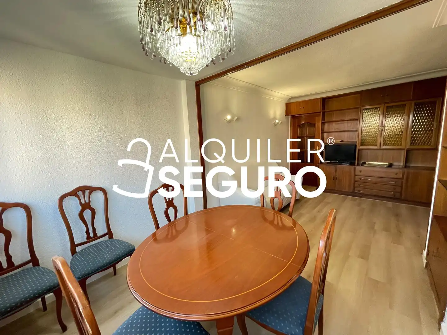 Esszimmer von Wohnung zur Miete in Madrid mit Heizung, Abstellraum und Möbliert