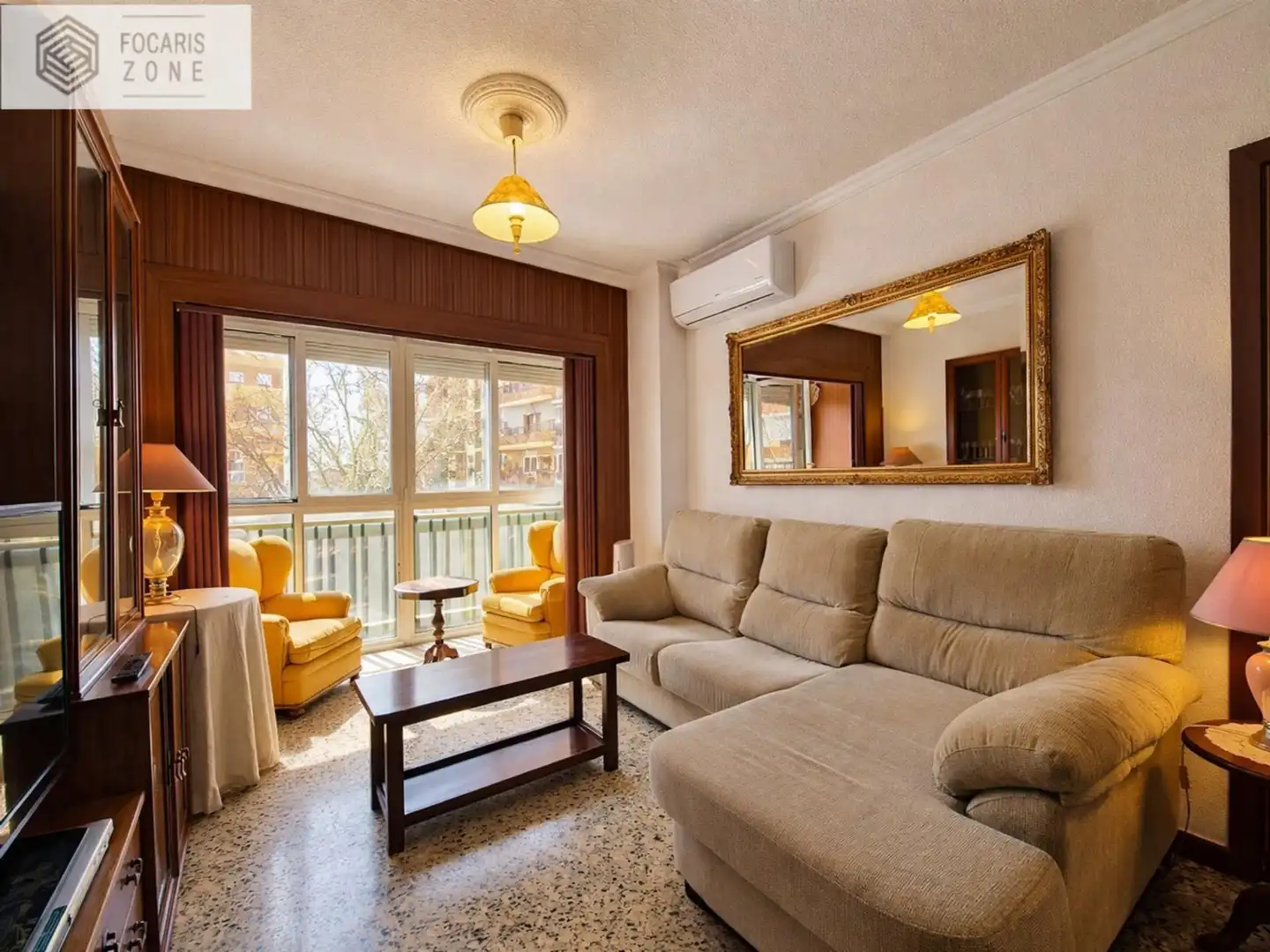 Wohnzimmer von Wohnung zum Verkauf in Málaga mit Klimaanlage, Heizung und Terrasse