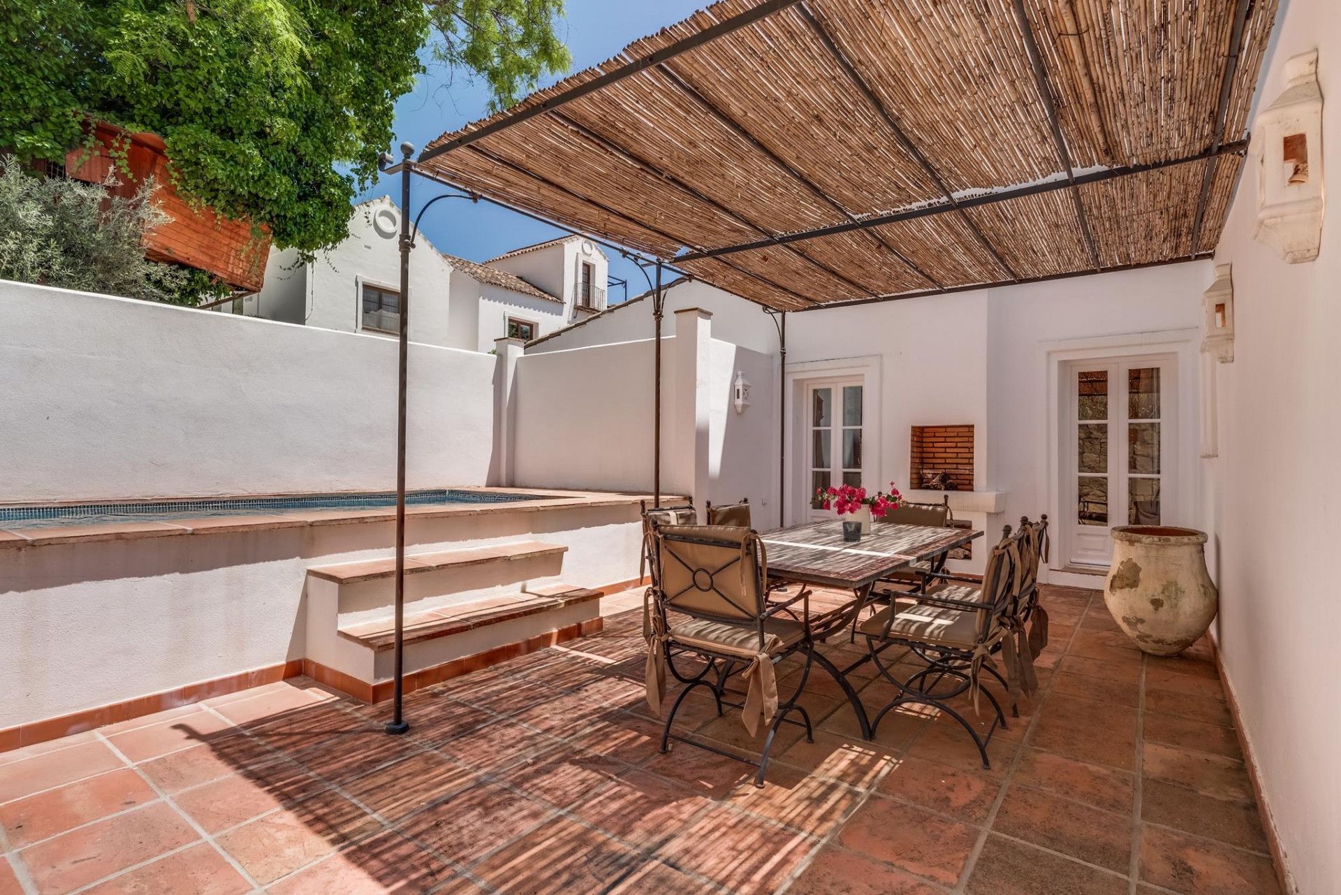 Terrace of Planta baja for sale in Benahavís  with Air Conditioner, Private garden and Terrace