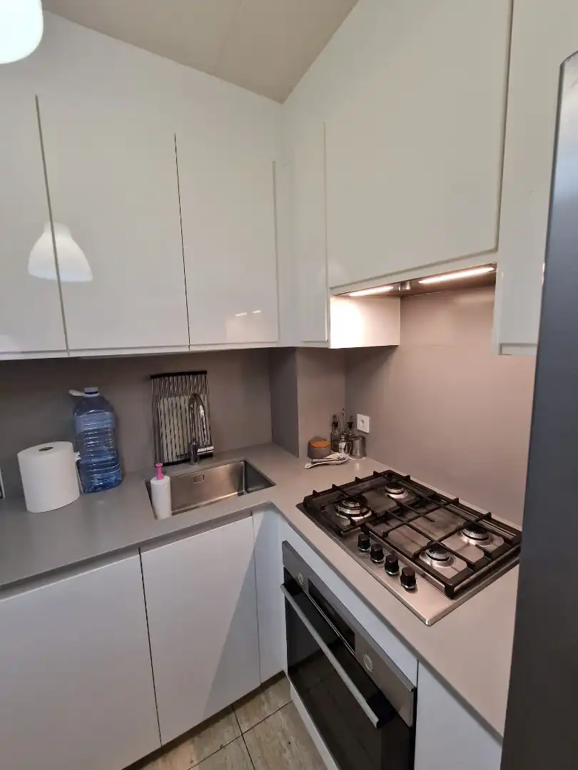 Kitchen of Flat for sale in Barcelona  with Heating, Parquet flooring and Oven