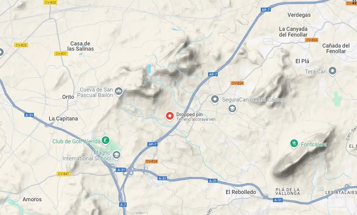 Land for sale in Camí de l'Alcoraia, 21, Cañada del Fenollar