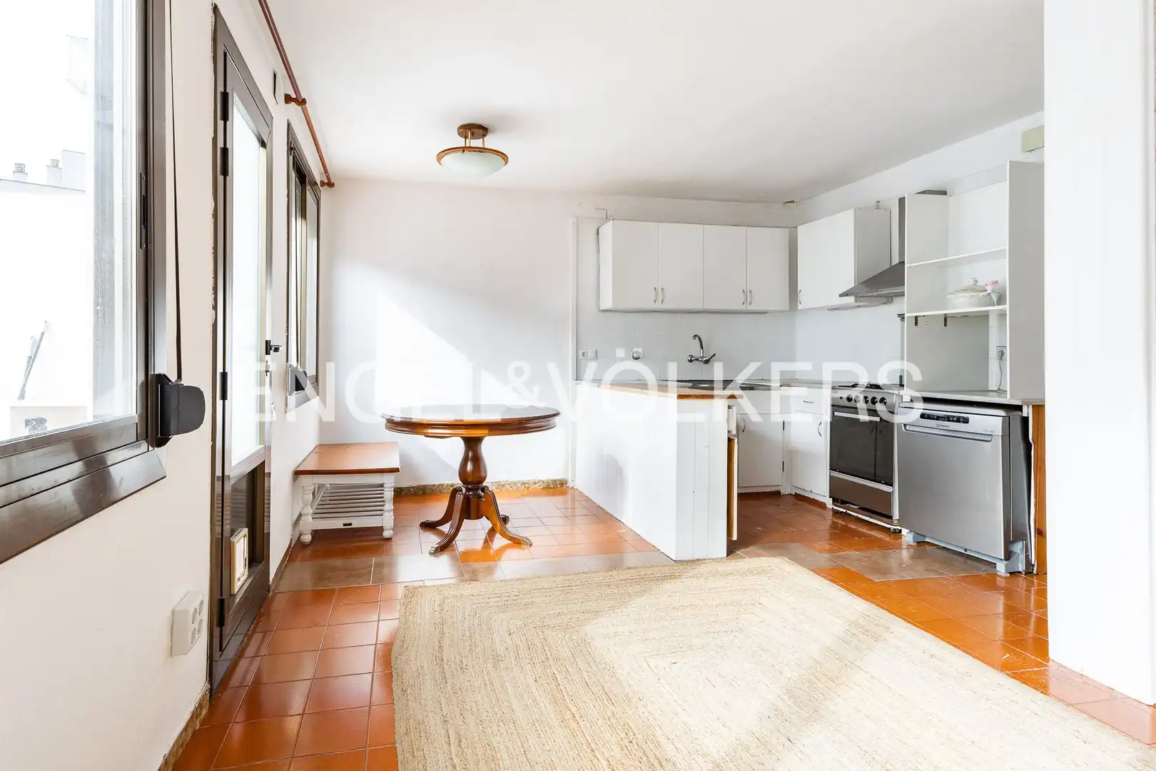 Cocina de Piso en venta en Barcelona con Calefacción, Terraza y Balcón