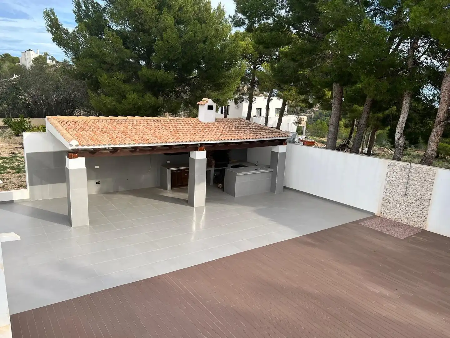 Terrassa de Casa o xalet en venda en La Nucia amb Jardí privat, Terrassa i Piscina