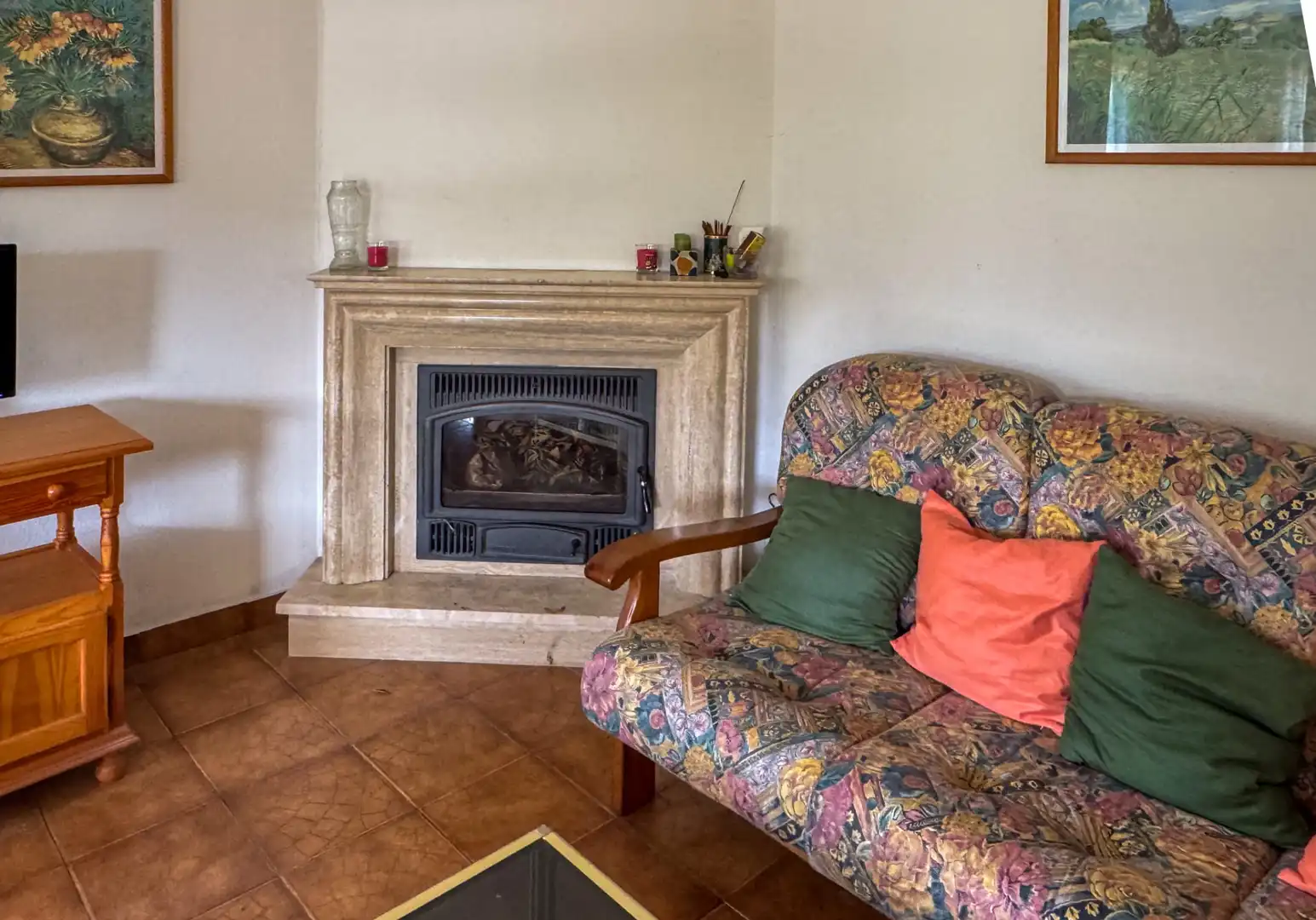 Sala de estar de Casa o chalet en venta en Alfoz de Lloredo con Jardín privado