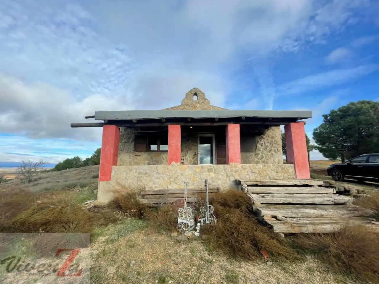 Vista exterior de Casa o chalet en venta en Coreses con Calefacción y Jardín privado