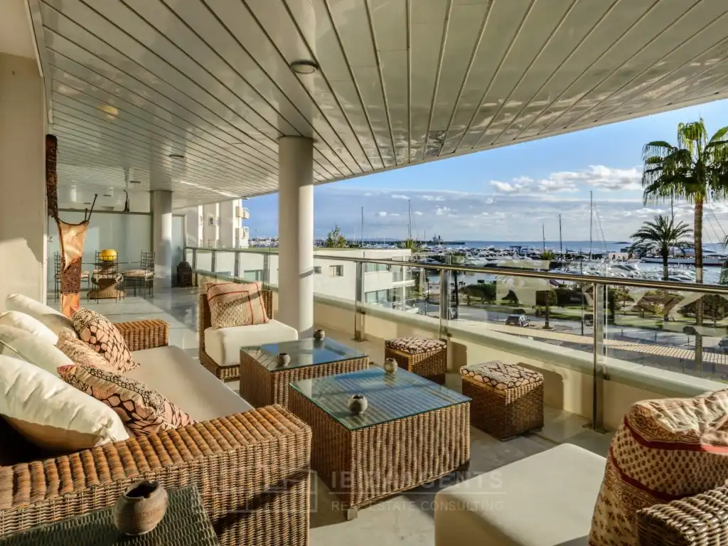 Terraza de Apartamento de alquiler en Eivissa con Aire acondicionado, Terraza y Amueblado