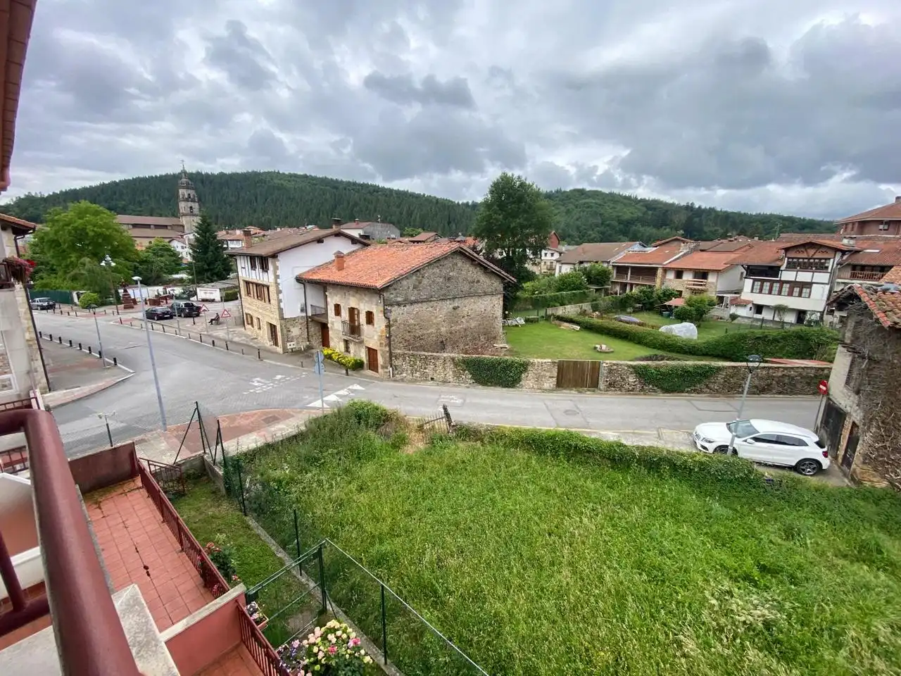 Vista exterior de Piso en venta en Otxandio con Calefacción y Balcón