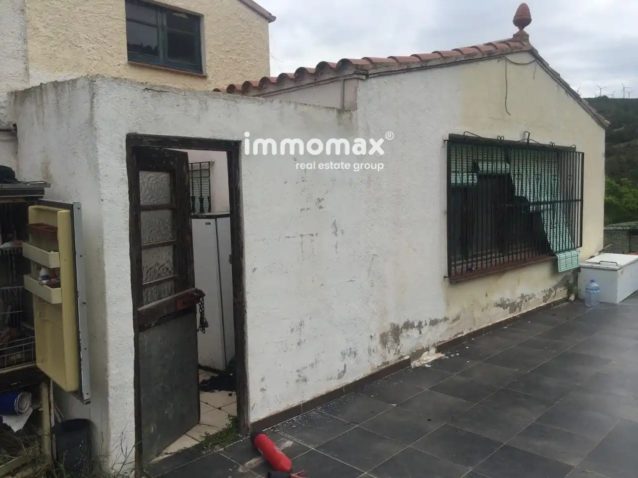 Exterior view of Houses for sale in Pradell de la Teixeta  with Air Conditioner, Terrace and Swimming Pool
