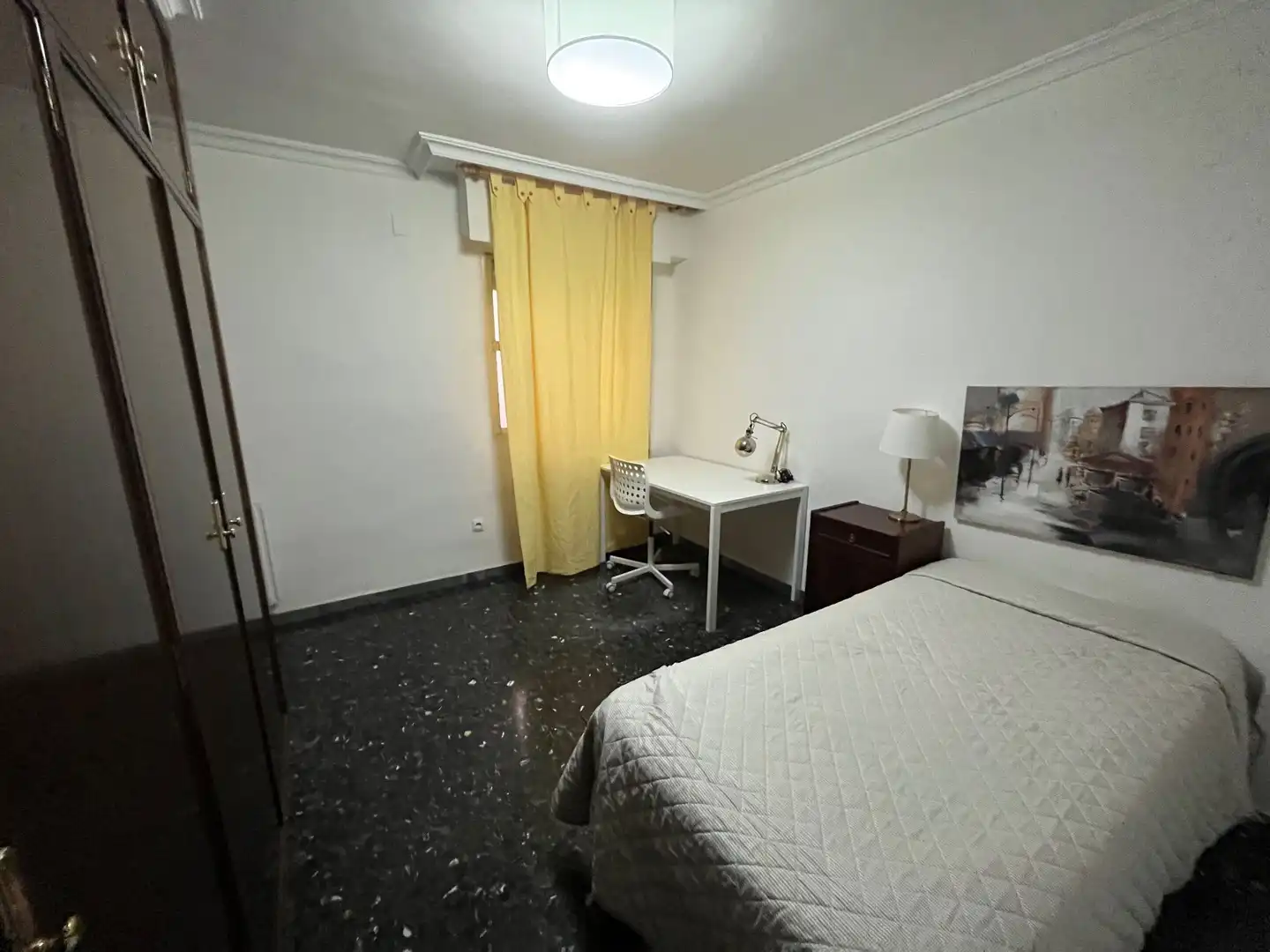 Schlafzimmer von Wohnung zur Miete in Alcoy / Alcoi mit Heizung, Terrasse und Möbliert