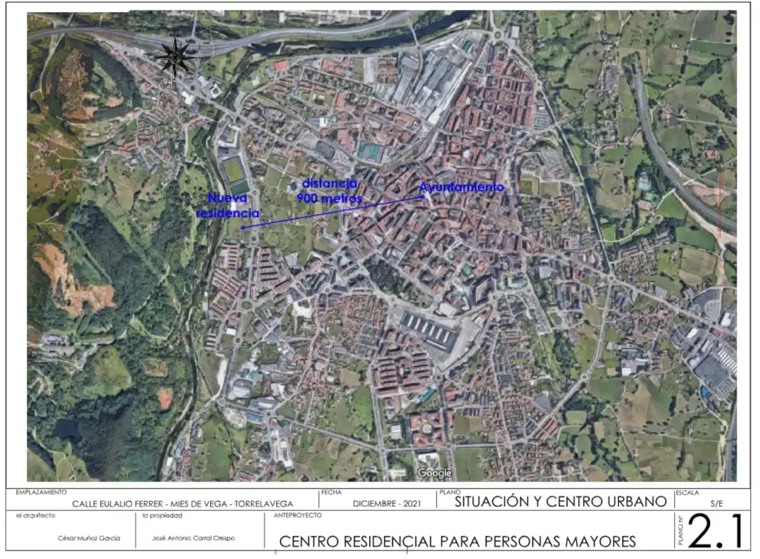 Grundstücke und Bauplätze zum Verkauf in TORRELAVEGA. Eulalio Ferrer, imagen 2