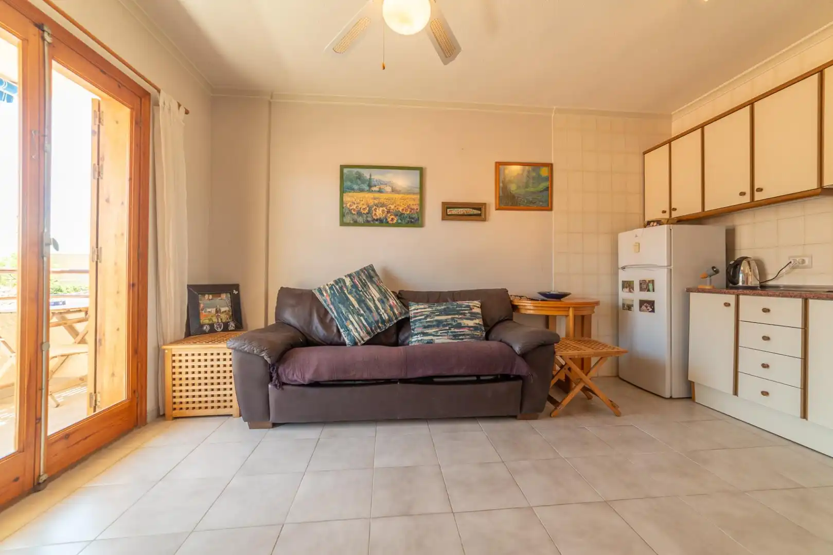 Sala d'estar de Apartament en venda en San Javier amb Terrassa, Traster i Moblat