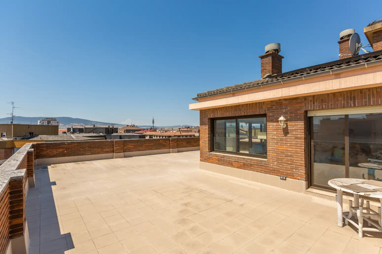 Terrace of Attic for sale in  Pamplona / Iruña  with Heating, Parquet flooring and Terrace