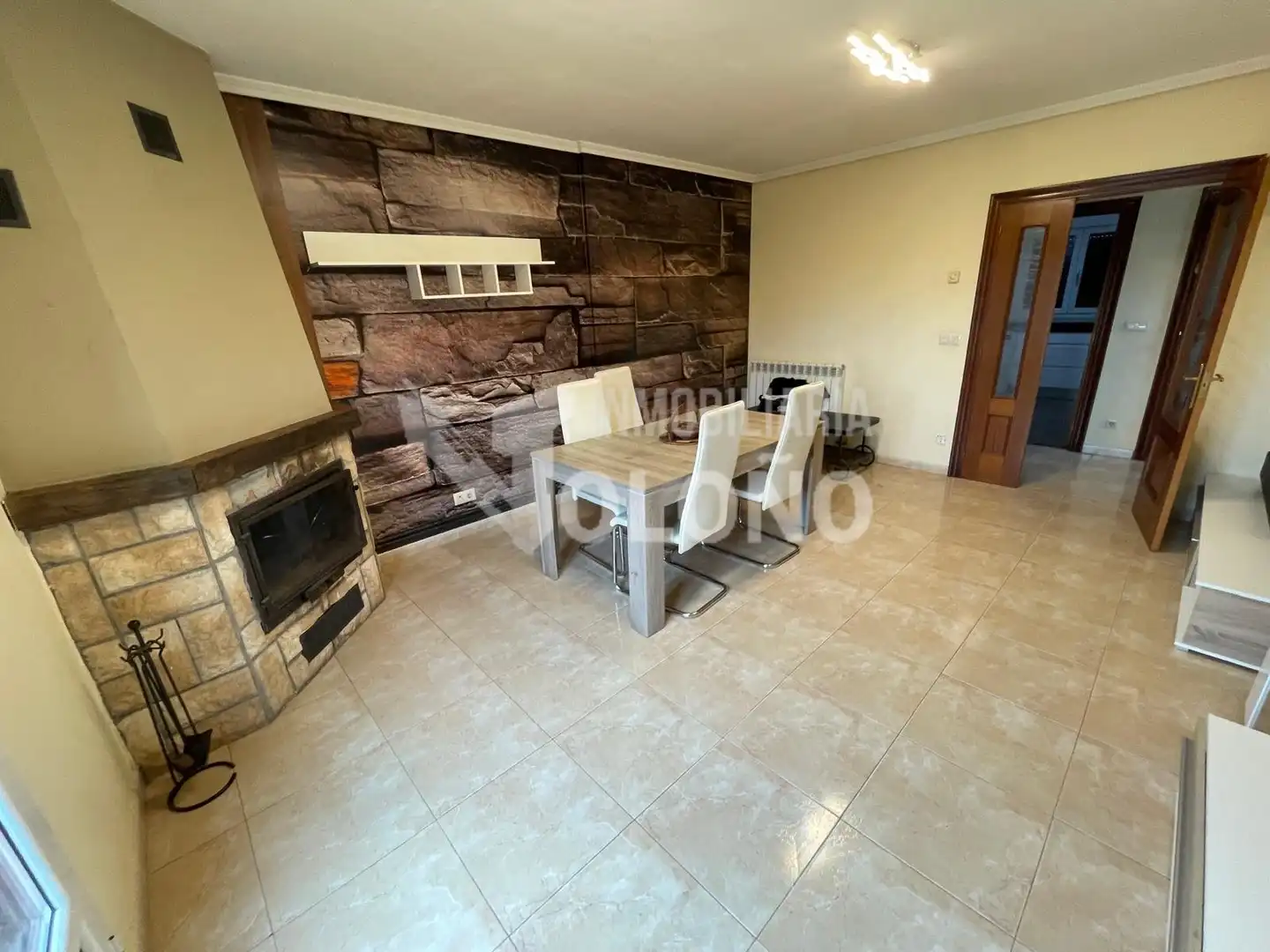 Comedor de Casa adosada en venta en Casalarreina con Calefacción, Jardín privado y Parquet