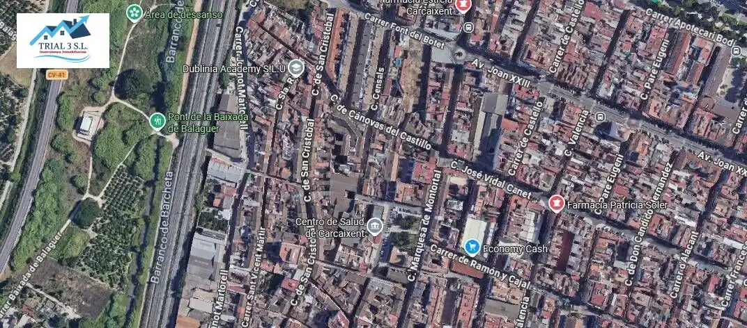 Vista exterior de Piso en venta en Carcaixent