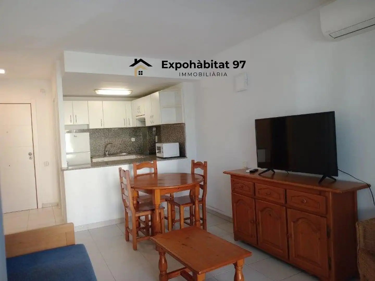 Cocina de Apartamento en venta en Salou con Aire acondicionado, Calefacción y Jardín privado