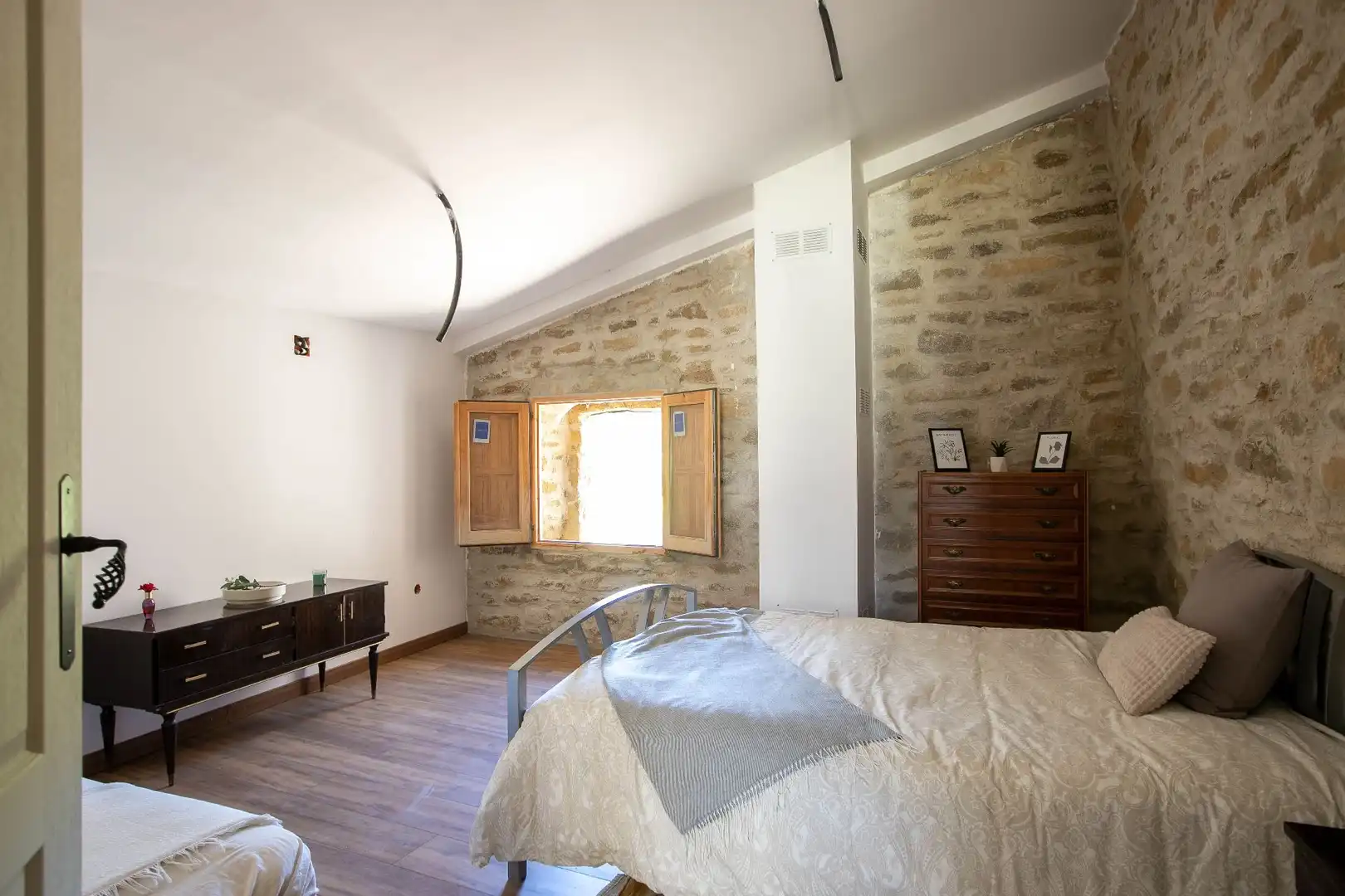 Habitación de Finca rústica en venta en Guirguillano con Calefacción, Terraza y Trastero