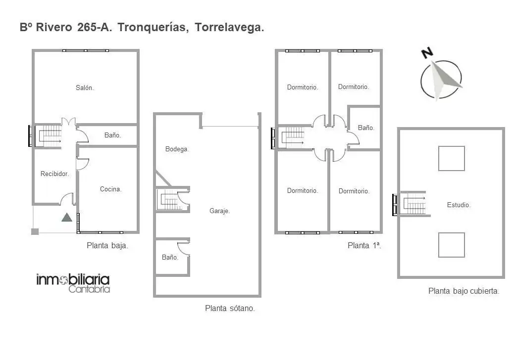 Casa o xalet en venda en Torrelavega  amb Calefacció, Jardí privat i Traster
