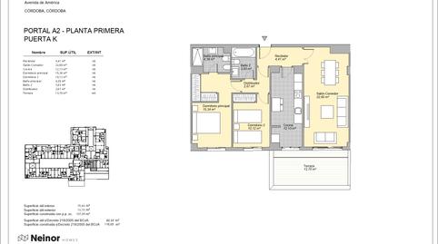 Photo 2 from new construction home in Flat for sale in  Avenida de América, 5, Zona Centro, Córdoba