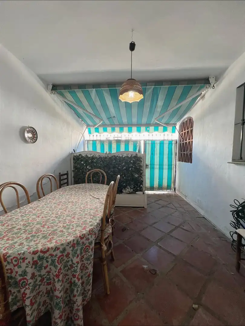 Terrassa de Casa adosada en venda en Fuengirola amb Aire condicionat, Jardí privat i Terrassa
