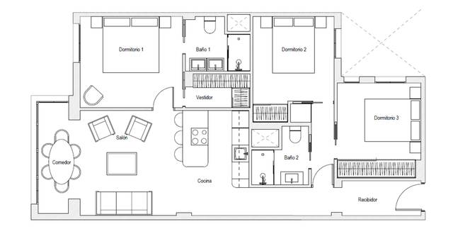 Piso en Venta en Lagasca en Recoletos