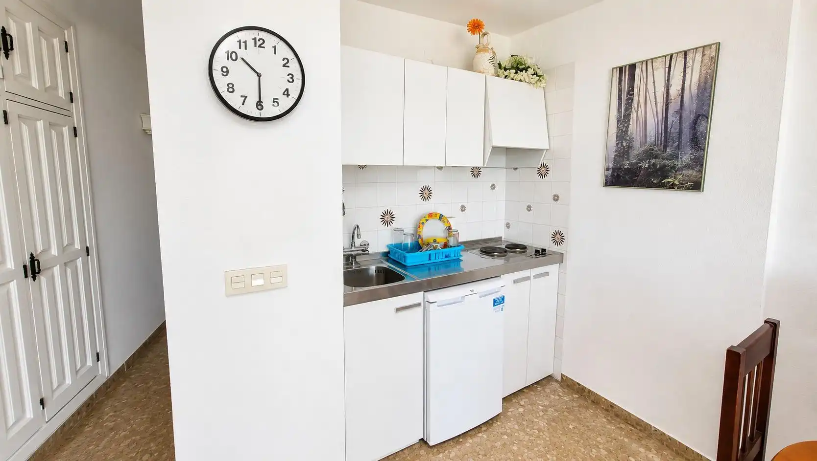 Cocina de Apartamento de alquiler en Mijas con Jardín privado, Terraza y Trastero