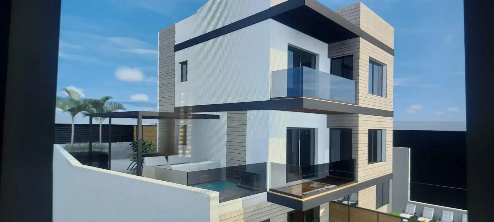 Vista exterior de Residencial en venda en Mogán