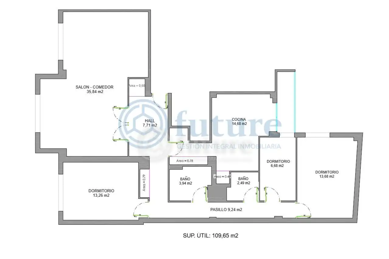 Flat for sale in Salamanca  with Heating, Parquet flooring and Furnished