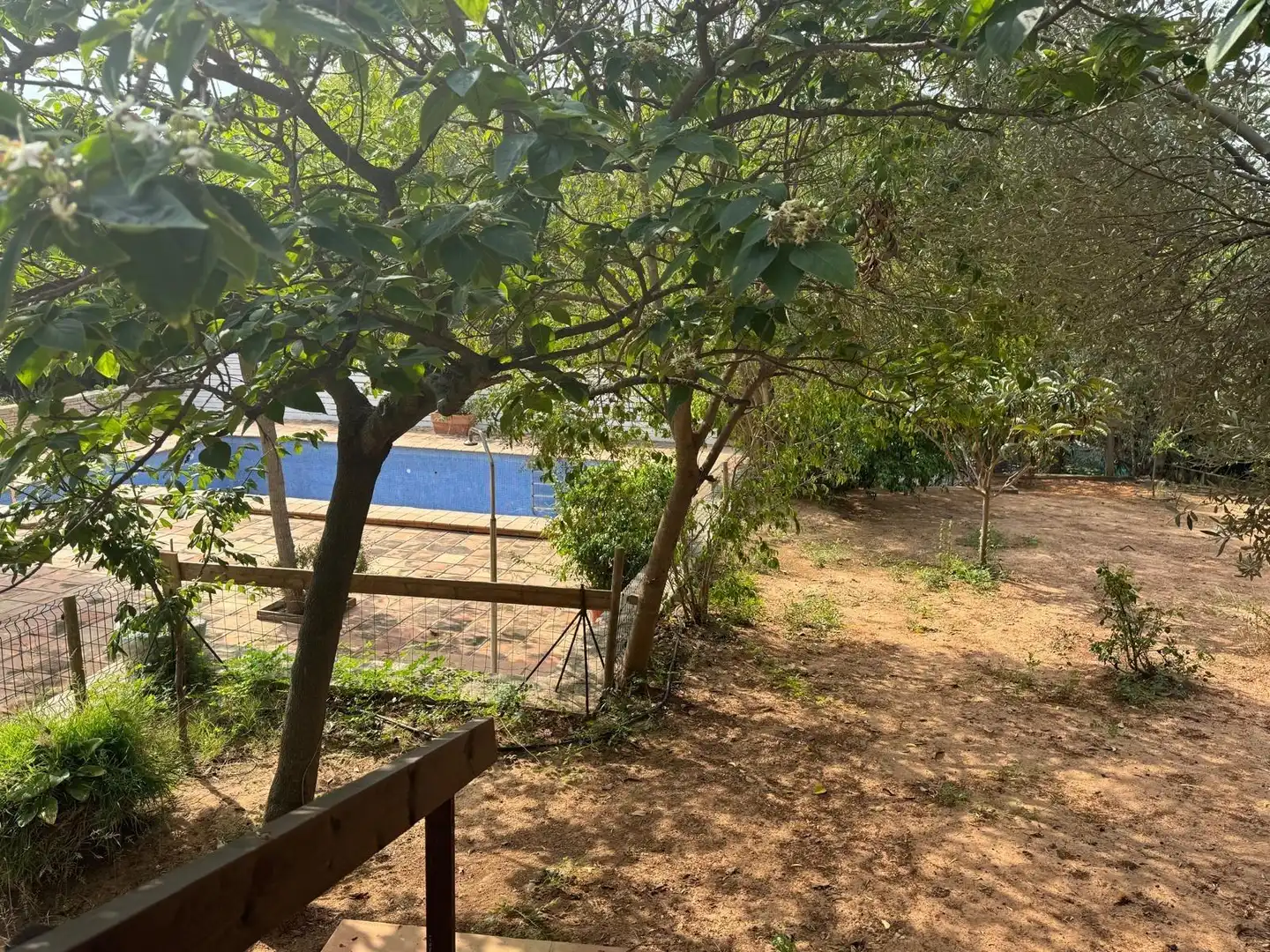 Piscina de Casa o xalet en venda en Borriol amb Aire condicionat, Jardí privat i Terrassa