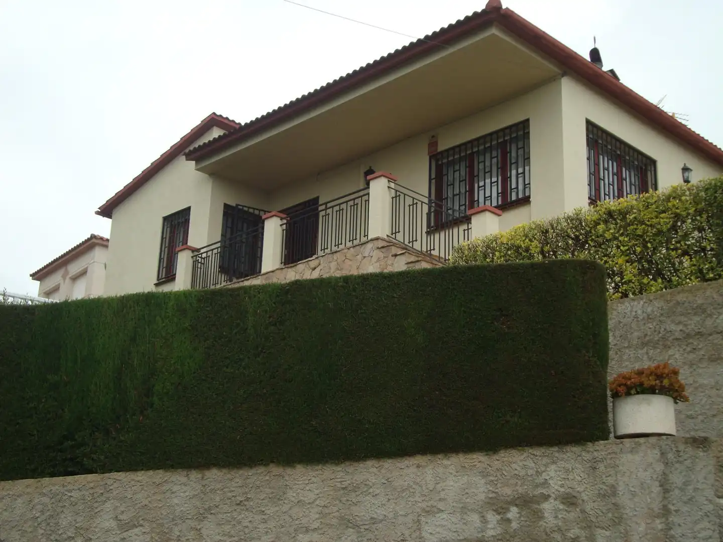 Exterior view of Houses for sale in Sant Cebrià de Vallalta  with Private garden, Storage room and Balcony