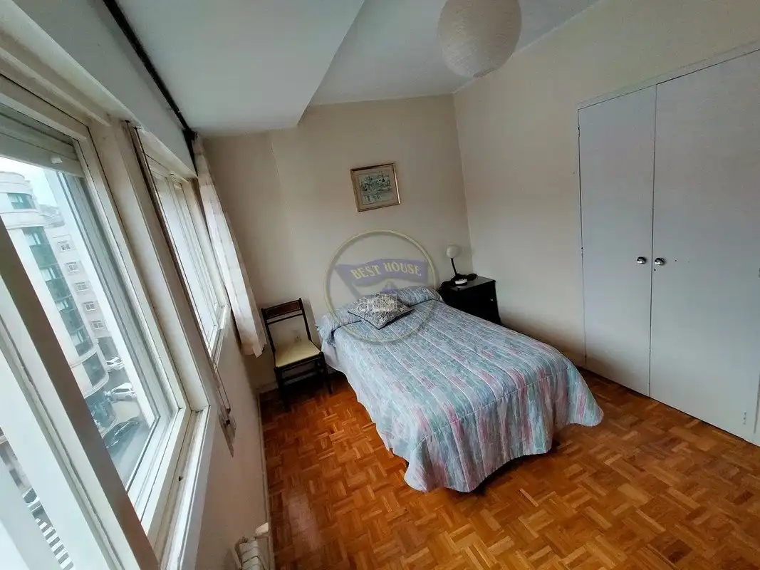 Bedroom of Flat for rent in Vigo   with Heating, Parquet flooring and Terrace